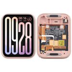 Per Xiaomi Smart Band 9 Pro Schermo LCD originale con cornice (rosa)