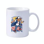 Tazza da latte in ceramica bianca semplice Tazza da acqua Stampa personalizzata su richiesta (ragazzo)