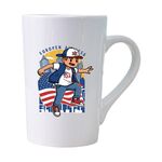 Tazza in ceramica bianca conica Tazza per l'acqua Stampa personalizzata su richiesta (ragazzo)