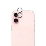 Per iPhone 16 / 16 Plus mocolo 3D 9H Pellicola in vetro temperato per obiettivo della fotocamera