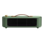 FS007 800W Riscaldatore da tavolo domestico Dispositivo di riscaldamento PTC per grandi aree, specifiche: spina UE (verde)