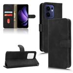 Per OPPO Reno13 F 5G Custodia in pelle magnetica con chiusura magnetica (nera)