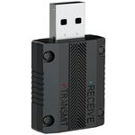 W15 Bluetooth 5.3 AUX Adattatore USB Dongle 2 in 1 Trasmettitore Ricevitore Audio per Auto