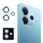 Per Redmi Note 14 4G Global ENKAY Hat-Prince 9H Obiettivo della fotocamera posteriore Pellicola in vetro temperato in lega di alluminio (azzurro chiaro)