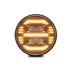 Faro rotondo a LED a rifrazione rotonda da 7 pollici per Wrangler (H4)