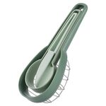 Affettatrice per avocado multifunzionale 3 in 1, taglia frutta per uso domestico (verde)