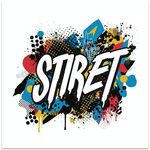 Stampa su tela decorativa EPSON Inkjet 320g senza cornice, su richiesta, dimensioni: 30x30 cm (alfabeto)