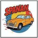 Dipinto decorativo con stampa su telaio PS su richiesta, dimensioni: 70x70 cm (auto)