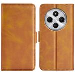 Per Xiaomi Redmi 14C 4G Custodia in pelle con fibbia magnetica orizzontale a doppio lato (giallo)
