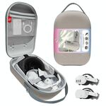 Per Meta Quest 3S / 3 VR Headset JYS Borsa portaoggetti Borsa (grigio)