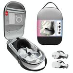 Per Meta Quest 3S / 3 VR Headset JYS Borsa portaoggetti Borsa (Nero e Bianco)