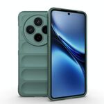 Per vivo X200 Magic Shield TPU + custodia in flanella per telefono (verde scuro)