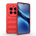 Per vivo X200 Pro Magic Shield TPU + custodia in flanella per telefono (rosso)