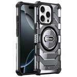 Per iPhone 16 Pro Max wlons Explorer Series PC Hybrid TPU MagSafe Custodia magnetica (nero)