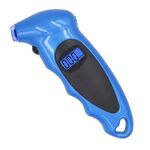 Manometro per pneumatici con display digitale ad alta precisione per auto (blu nero)