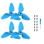 Per DJI Neo BRDRC 2 paia di accessori per la protezione delle ali dell'elica del drone (blu)