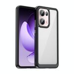 Per OPPO Reno13 Pro Global Colorful Series Custodia per telefono in TPU acrilico ibrido (nero)