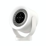 Ventilatore da tavolo, da camera da letto, da cucina, da parete, piccolo, ricaricabile tramite USB, mini ventilatore da tavolo circolante (albicocca)