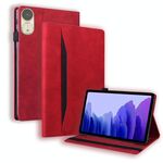 Custodia per tablet in pelle antiurto con giunzione per Honor Pad V9 (rosso)