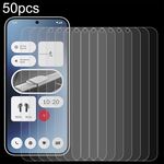 Per Nothing Phone 3a Pro 50 pezzi 0,26 mm 9H 2,5D Pellicola in vetro temperato