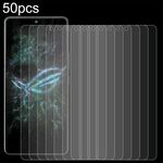 Per Asus ROG Phone 9 FE 50 pezzi 0,26 mm 9H 2,5D Pellicola in vetro temperato