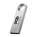 POD Metal USB 2.0 Flash Drive Stampa su richiesta, Memoria: 64 GB (Argento)