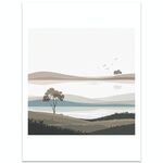 Stampa su tela decorativa con stampa a getto d'inchiostro EPSON 320g senza cornice, su richiesta, dimensioni: 15x20 cm