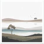 Stampa su tela decorativa con stampa a getto d'inchiostro EPSON 320g senza cornice, su richiesta, dimensioni: 30x30 cm