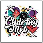 Dipinto decorativo graffiti con cornice PS stampabile su richiesta, dimensioni: 70x70 cm
