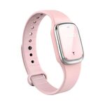 Orologio repellente per zanzare ad ultrasuoni Braccialetto repellente per zanzare all'aperto (rosa)