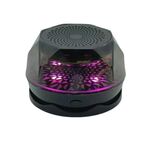 Mini altoparlante Bluetooth portatile wireless magnetico RGB con luce d'atmosfera (nero)