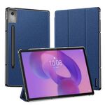 Per Lenovo Idea Tab Pro DUX DUCIS Domo Series Custodia magnetica in pelle per tablet (blu)