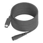 Adattatore di ricarica per computer da tipo C a DC 5,5x2,1 mm 100 W, lunghezza: 5 m