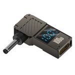 Adattatore per display digitale di ricarica per computer da 100 W, specifiche: da tipo C a DC3,5x1,35 mm