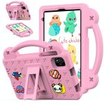 Per NEC Lavie Tab T11 T1155 2024 Custodia per tablet antiurto in EVA con supporto per bambini (rosa)