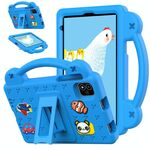 Per NEC Lavie Tab T11 T1155 2024 Custodia per tablet antiurto in EVA con supporto per bambini (azzurro cielo)
