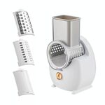CY-661 3 in 1 Tagliaverdure elettrico multifunzione a rullo da cucina, specifiche: spina UK bianca