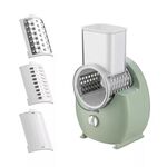 CY-661 3 in 1 Tagliaverdure elettrico multifunzione a rullo da cucina, specifiche: spina verde USA