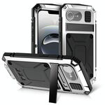 Per iPhone 16e R-JUST Life Custodia impermeabile antipolvere antiurto per telefono (argento)