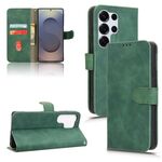 Per Samsung Galaxy S25 Ultra 5G Custodia in pelle magnetica con chiusura magnetica (verde)