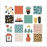 Stampa decorativa su tela con cornice EPSON Inkjet 320g, su richiesta, dimensioni: 20x20 cm