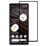 Per Google Pixel 7a Pellicola in vetro temperato a schermo intero in alluminio ad alta stampa serigrafica