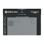 Mijing Asta Fissa Diametro 32mm Microscopio Universale Lega di Alluminio Base Grande, Stampo: MJ-4070