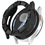 Per Samsung Galaxy Watch 7 40mm Armour Hollow TPU Custodia protettiva per orologio (nero)