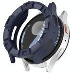 Per Samsung Galaxy Watch 7 40mm Armour Hollow TPU Custodia protettiva per orologio (blu notte)