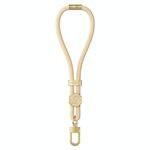 DUX DUCIS Garden Series Swastika Pattern Lanyard regolabile per telefono corto (giallo smalto)