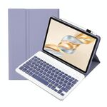 Per Honor Pad X9 Pro 11.5 AH28 Custodia per tablet in pelle con tastiera Bluetooth staccabile ultrasottile (bianco lavanda)