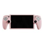 Per la custodia protettiva in silicone per console portatile Sony PlayStation Portal (rosa)