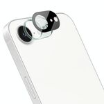 Per iPhone 16e imak Pellicola per lente in vetro integrata ad alta definizione Versione nera