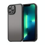 Per iPhone 13 Pro Max Fan Dun Series TPU Hybrid PC Custodia per telefono satinato (nero)